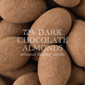 COMBO 1 - 10% Off - 72% Dark Chocolate Almonds | 150g + 72% Dark Chocolate Hazelnuts | 150g (VEGAN)