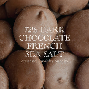 72% Dark Chocolate French Sea Salt | 200g (VEGAN)